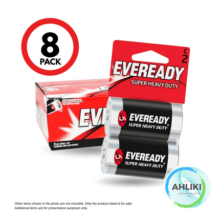 Eveready Battery 8x24s Size C 1235SW2 [NOT AVAIL AT SALELOLOGA BRANCH] "PICKUP FROM AH LIKI WHOLESALE"