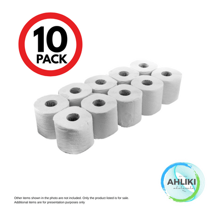 Eva Toilet Paper 10 PACK x 250sheets 85g Size - Smaller Roll "PICK UP FROM AH LIKI WHOLESALE"