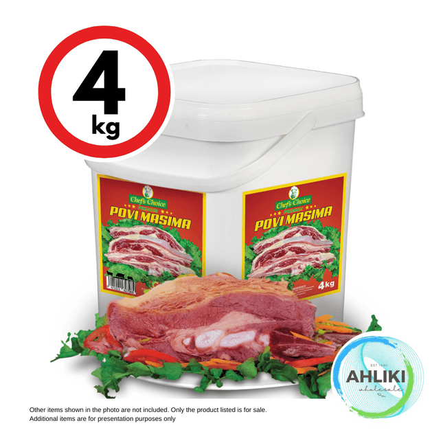 Chefs Choice Povi Masima 4kg Pail "PICKUP FROM AH LIKI WHOLESALE"