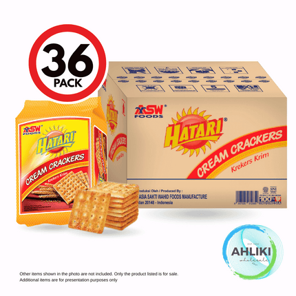 Hatari Cream Crackers 36PACK x 260g [NOT AVAIL AT SALELOLOGA BRANCH] "PICKUP FROM AH LIKI WHOLESALE"