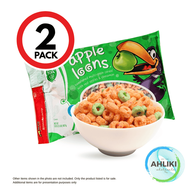 Food Club Apple Loons Cereal 32oz x 2PACK [NOT AVAIL AT SALELOLOGA BRANCH] "PICKUP FROM AH LIKI WHOLESALE"