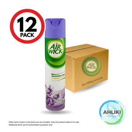 Airwick Air Freshner 12PACK x 237g Assorted "PICKUP FROM AH LIKI WHOLESALE"