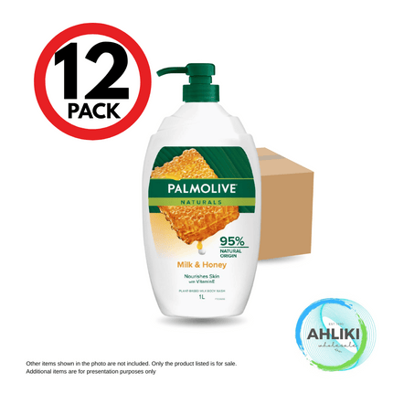 Palmolive Body Wash 1LITRE x 12PACK Assorted [NOT AVAIL AT SALELOLOGA BRANCH] "PICKUP FROM AH LIKI WHOLESALE"