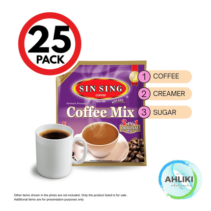 Sin Sing 3in1 Coffee / Kofe Packet Premix "PICKUP FROM AH LIKI WHOLESALE"