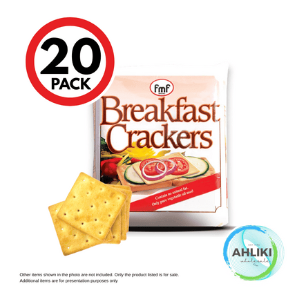 FMF Breakfast Crackers 20PACK x 375g "PICKUP FROM AH LIKI WHOLESALE"