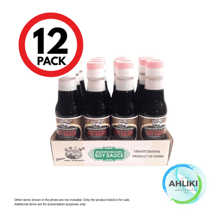 Mushroom Soy Sauce 12PACK x 150ml [SORRY OUT OF STOCK] "PICKUP FROM AH LIKI WHOLESALE"
