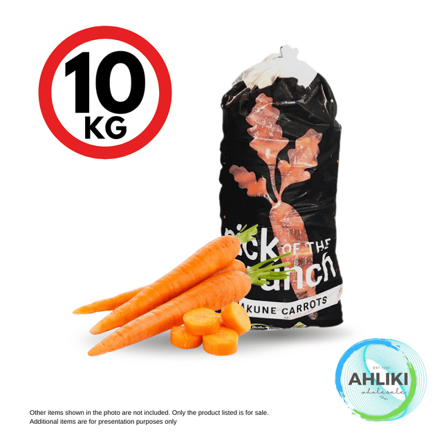NZ Carrots 10kg Bag [SORRY, SOLD OUT] "PICKUP FROM AH LIKI WHOLESALE"