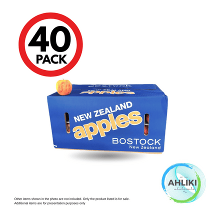 NZ Apples 80-100CT Case of 40 [SORRY, SOLD OUT] "PICKUP FROM AH LIKI WHOLESALE"