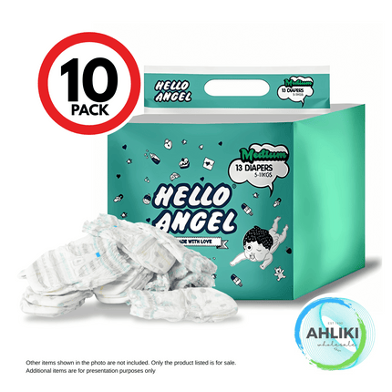 Hello Angel Diaper Nappies Small 16's By 12 6PACK "PICKUP FROM AH LIKI WHOLESALE"
