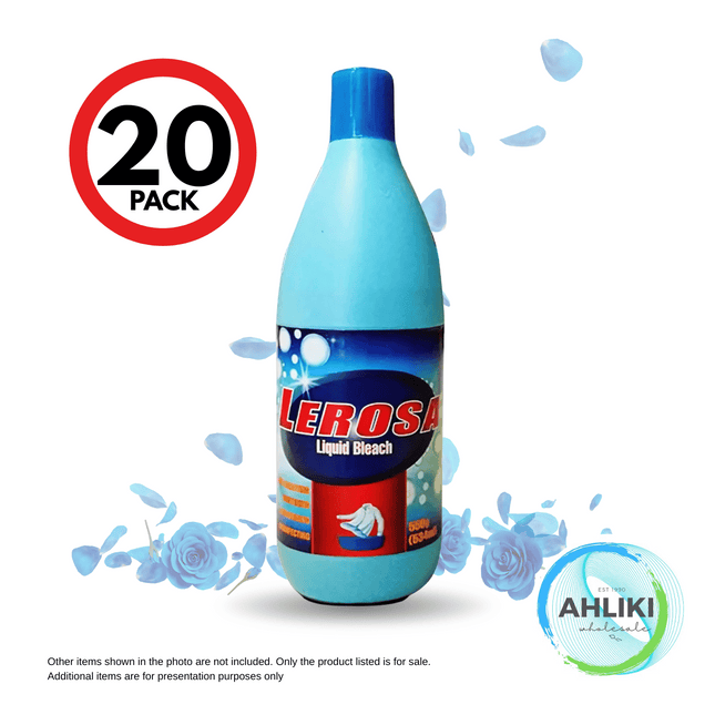 Lerosa Bleach 20PACK x 550g (534ML) [NOT AVAIL AT SALELOLOGA BRANCH] "PICKUP FROM AH LIKI WHOLESALE"