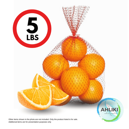 Fresh Oranges 5Lb Bag "PICKUP FROM AH LIKI WHOLESALE"