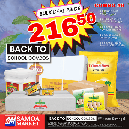 Back To School COMBO #6 "PICKUP FROM AH LIKI WHOLESALE"