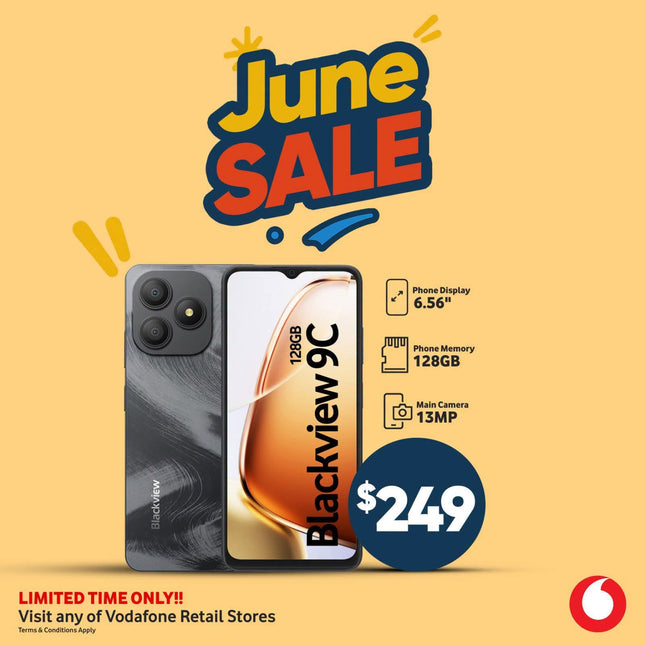 Blackview Wave 9C 128GB "PICK UP FROM VODAFONE SAMOA"