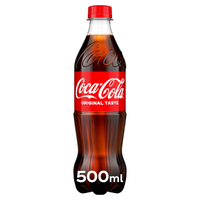 Bottle of Coke 500mls "PICKUP FROM BRE'S ANIMAL FRIES AT VAILIMA"