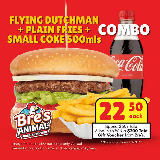 Flying Dutchman COMBO "PICKUP FROM BRE'S ANIMAL FRIES AT VAILIMA"