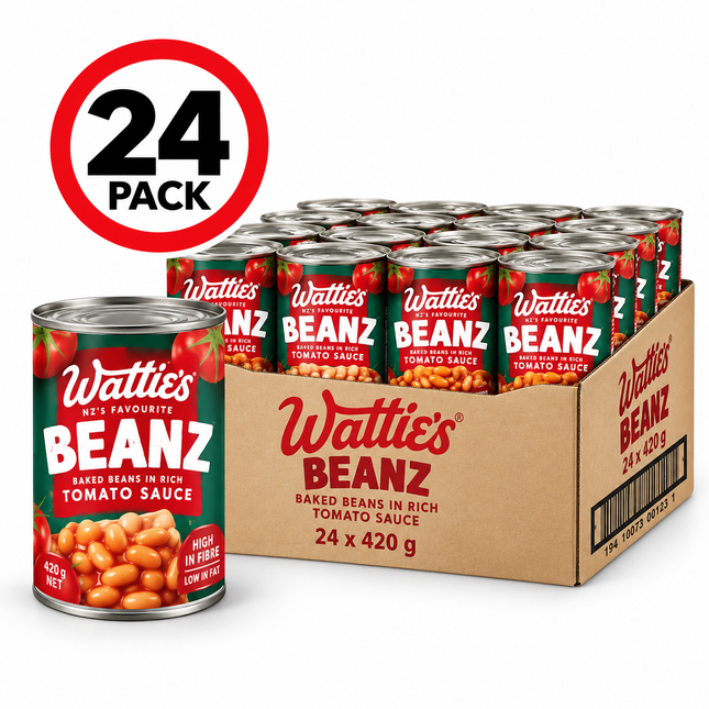 Watties Baked Beans 420g x 24PACK (JW27065)