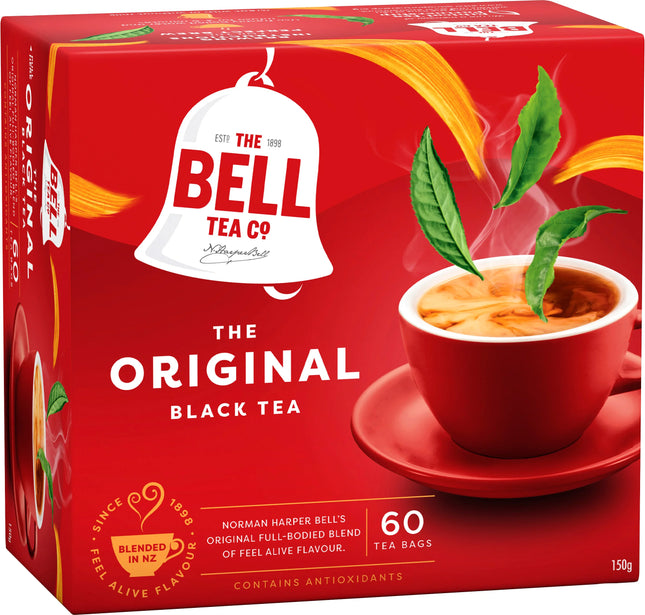 Bell Tea Original - 60 Tea Bags "PICKUP FROM FARMER JOE SUPERMARKET UPOLU ONLY"