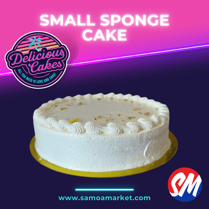 Small Sponge Cake "PICK UP FROM DELICIOUS CAKES, LEPEA"