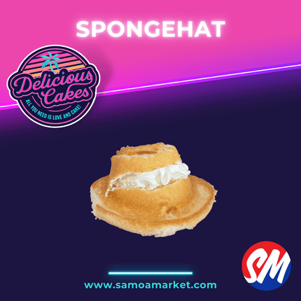 Spongehat "PICK UP FROM DELICIOUS CAKES, LEPEA"