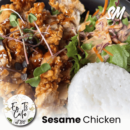 Sesame Chicken "PICKUP FROM ENT'S CAFE at FUGALEI"
