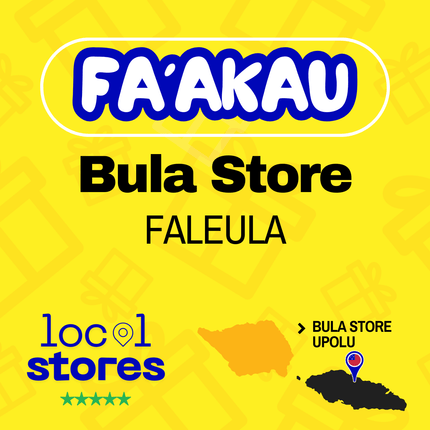 Bula Store - FALEULA > UPOLU (Not Redeemable for Cash)