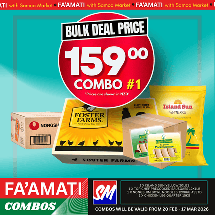 FA'AMATI COMBO #1 "PICKUP FROM AH LIKI WHOLESALE"
