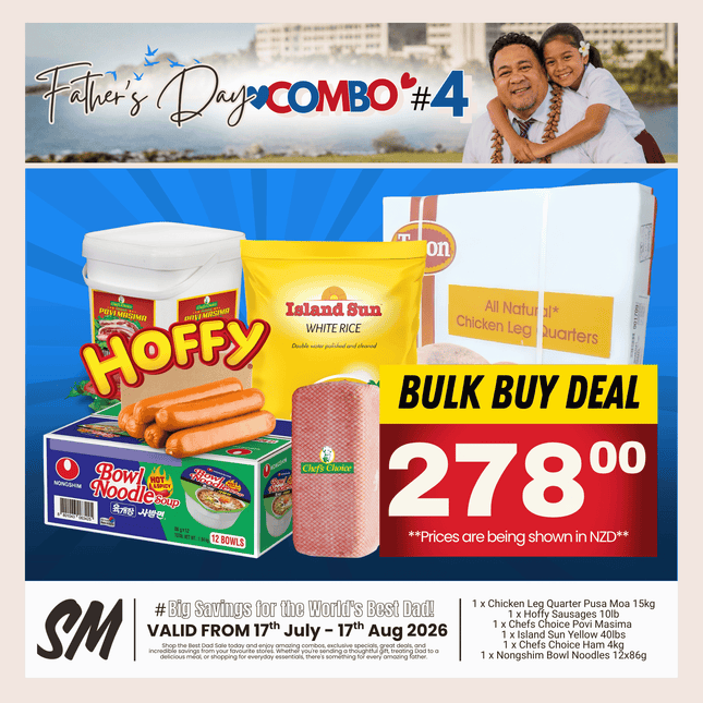 Father's Day COMBO #4 "PICKUP FROM AH LIKI WHOLESALE"