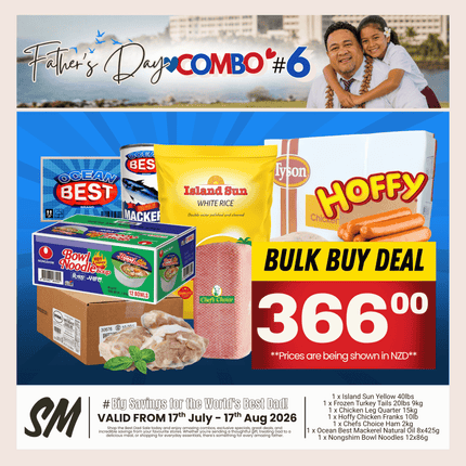 Father's Day COMBO #6 "PICKUP FROM AH LIKI WHOLESALE"