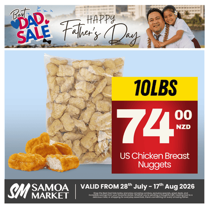 US Chicken Breast Nuggets 2/5LBS 10LBS [743334] "PICKUP FROM AH LIKI WHOLESALE"