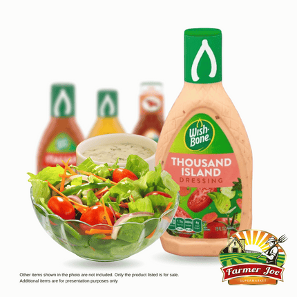 Wish Bone Dressing Assorted 15OZ "PICKUP FROM FARMER JOE SUPERMARKET VAITELE ONLY"
