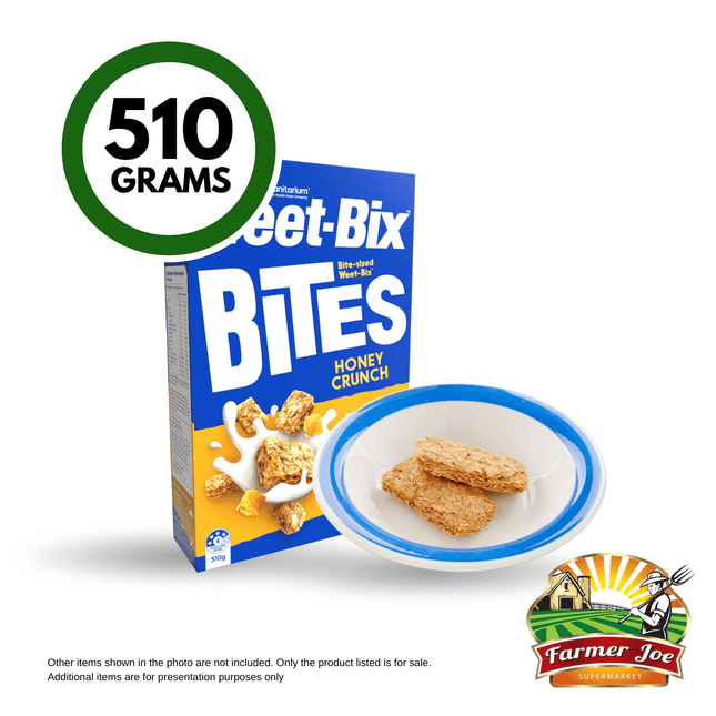 Sanitarium Weet Bix Crunchy Honey Bites 510g "PICKUP FROM FARMER JOE SUPERMARKET VAITELE ONLY"