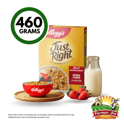 Kelloggs Just Right 460g "PICKUP FROM FARMER JOE SUPERMARKET VAITELE ONLY"