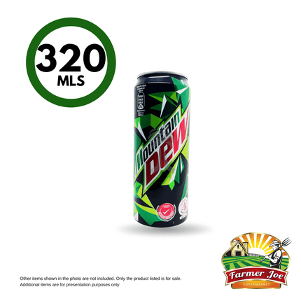 Mountain Dew Drinks 320mls "PICKUP FROM FARMER JOE SUPERMARKET VAITELE ONLY"