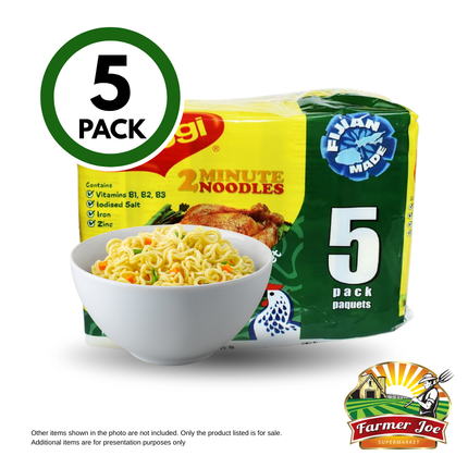Maggi Noodles (5 packet) "PICKUP FROM FARMER JOE SUPERMARKET VAITELE ONLY"