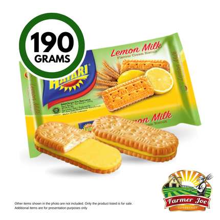 Hatari Cream Biscuit Assorted 190g "PICKUP FROM FARMER JOE SUPERMARKET VAITELE ONLY"