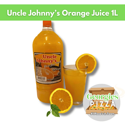Uncle Johnny's Orange Juice 1L “PICKUP FROM GEORGIES PIZZA TAUFUSI”