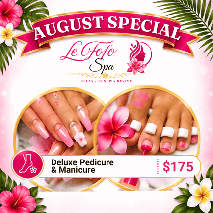 Deluxe Pedicure & Manicure "PICKUP FROM LE FOFO SPA at FUGALEI"
