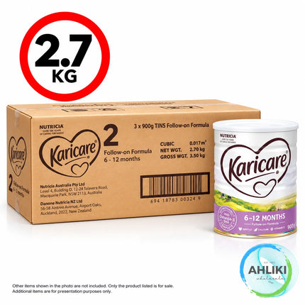 Karicare Stage 2 Follow On Formula 6-12 Months (240525) "PICKUP FROM AH LIKI WHOLESALE"