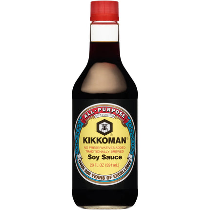 Kikkoman Soy Sauce 20oz "PICKUP FROM FARMER JOE SUPERMARKET UPOLU ONLY"