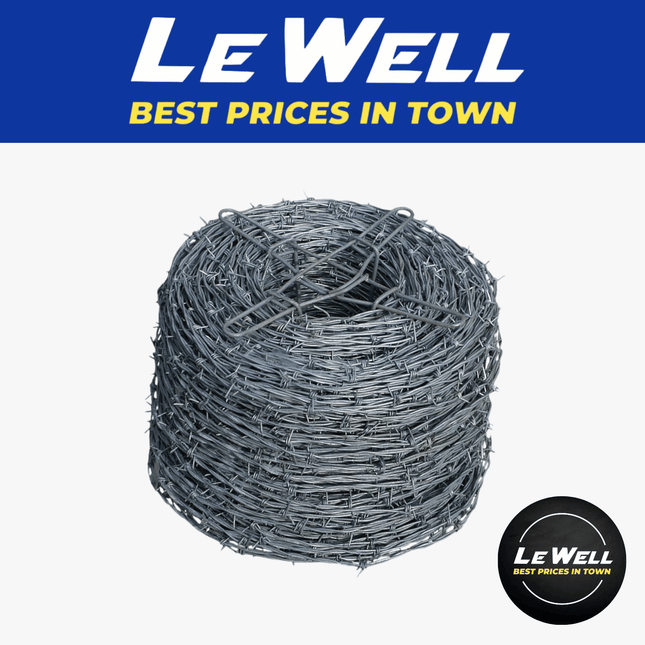 Barbed Wire 4/100m (PICK UP FROM LE WELL COMPANY SAVALALO ONLY)