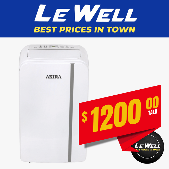 Akira Portable Air Con Unit 12000BTU (PICK UP FROM LE WELL COMPANY SAVALALO ONLY)