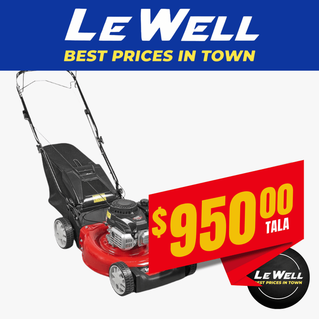 Lawnmower B&S 16 125cc (PICK UP FROM LE WELL COMPANY SAVALALO ONLY)