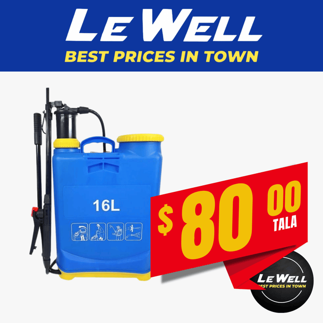 Sprayer 16L  (PICK UP FROM LE WELL COMPANY SAVALALO ONLY)