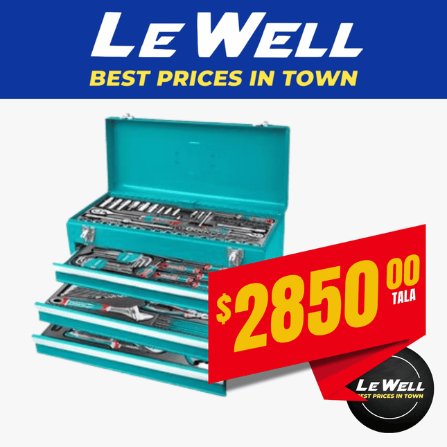 TOTAL 356 PC Tool Chest Set (PICK UP FROM LE WELL COMPANY SAVALALO ONLY)