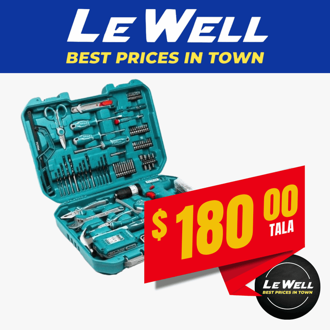 TOTAL 148PCS H/Tools Set (PICK UP FROM LE WELL COMPANY SAVALALO ONLY)