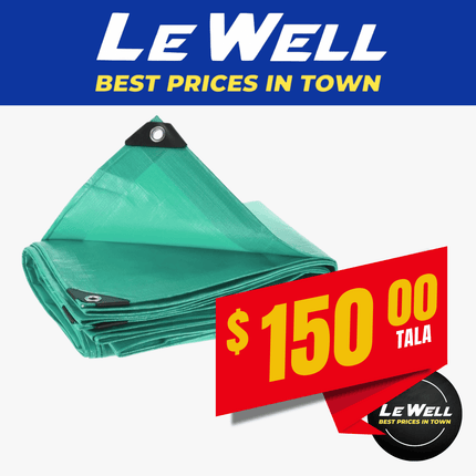 Sunpac Tarpauline 20 x 20ft (PICK UP FROM LE WELL COMPANY SAVALALO ONLY)