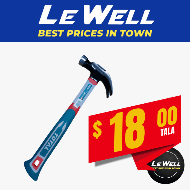 TOTAL Hammer 16OZ (PICK UP FROM LE WELL COMPANY SAVALALO ONLY)