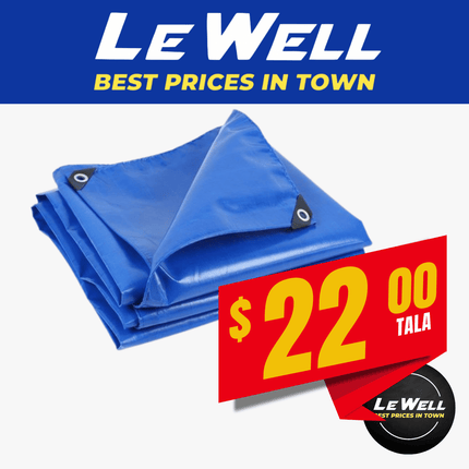 Sunpac Tarpauline 8 x 10ft (PICK UP FROM LE WELL COMPANY SAVALALO ONLY)