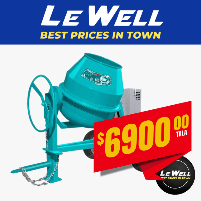 TOTAL Gasoline Concrete Mixer (PICK UP FROM LE WELL COMPANY SAVALALO ONLY)