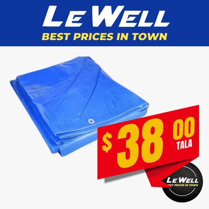 Sunpac Tarpauline 12 x 16ft (PICK UP FROM LE WELL COMPANY SAVALALO ONLY)